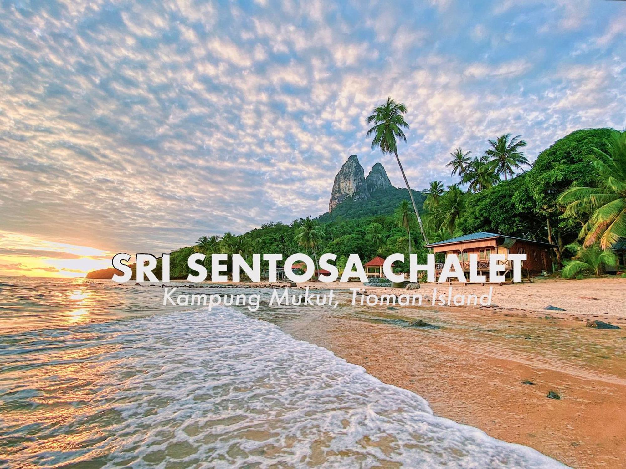 Sri Sentosa Chalet Kampong Mukut Buitenkant foto